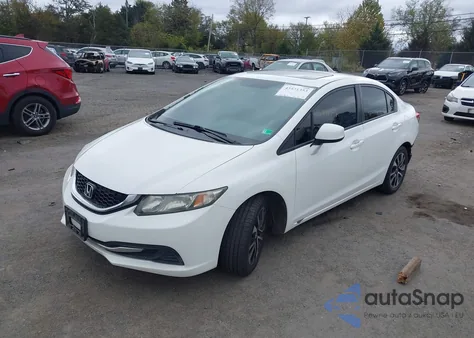 2013 Honda Civic Ex из США, поврежденный, VIN 19XFB2F84DE254899